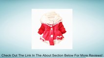 Girls Kid Baby Toddler Fur Collars Fleece Hoodie Coat Jacket Snowsuit Outwear Review