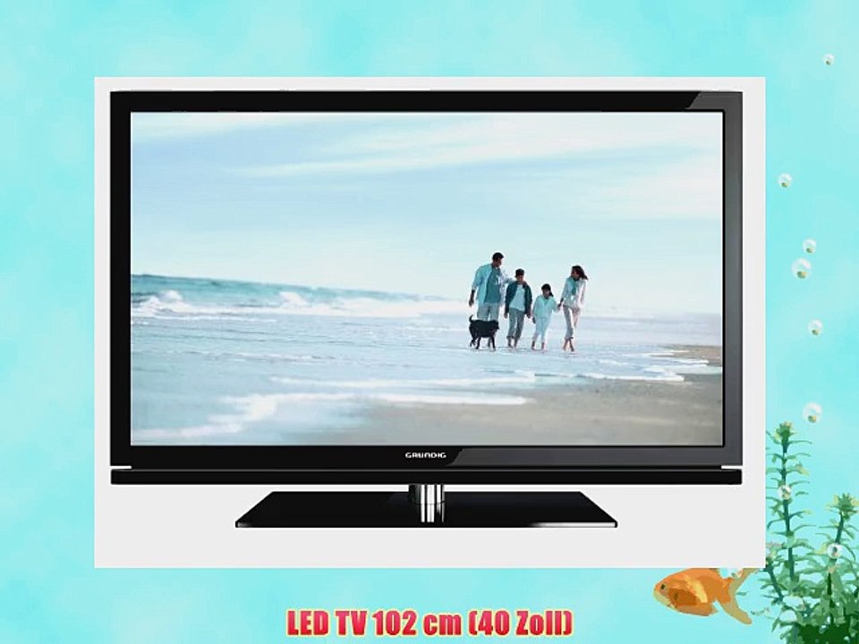 Grundig 40 VLE 8221 BL 102 cm (40 Zoll) LED-Backlight-Fernseher (Full-HD 100Hz DVB-T/C/S2)