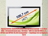 MEDION MD 30465 X17006 42/ 1067cm Full HD LED LCD TV 100Hz DVB-S2 DVB-C DVB-T 2x USB Common