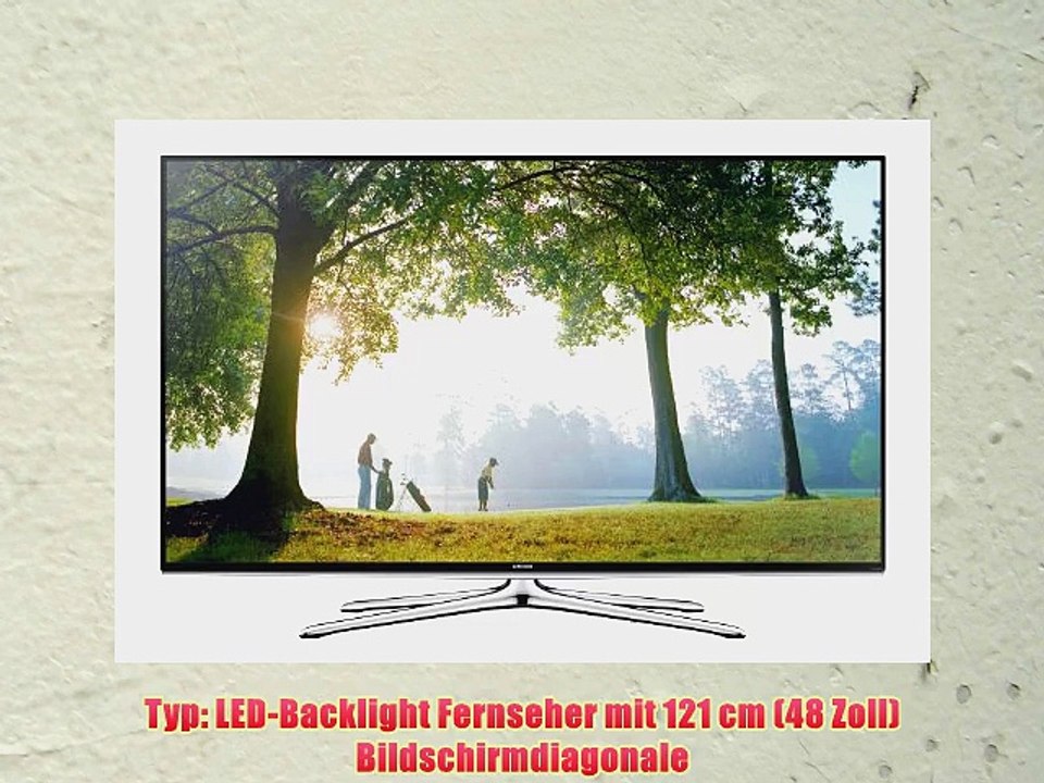 Samsung UE48H6270 121 cm (48 Zoll) 3D LED-Backlight-Fernseher (Full HD 200Hz CMR DVB-T/C/S2