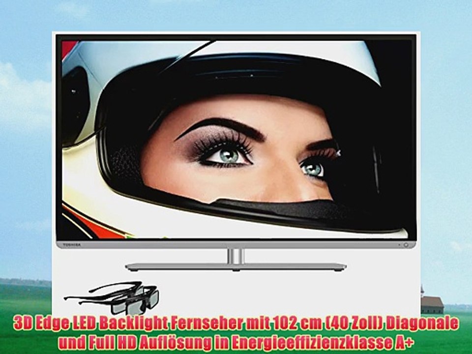 Toshiba 40L5441DG 102 cm (40 Zoll) 3D LED-Backlight-Fernseher (Full HD 200Hz AMR DVB-T/-C/-S