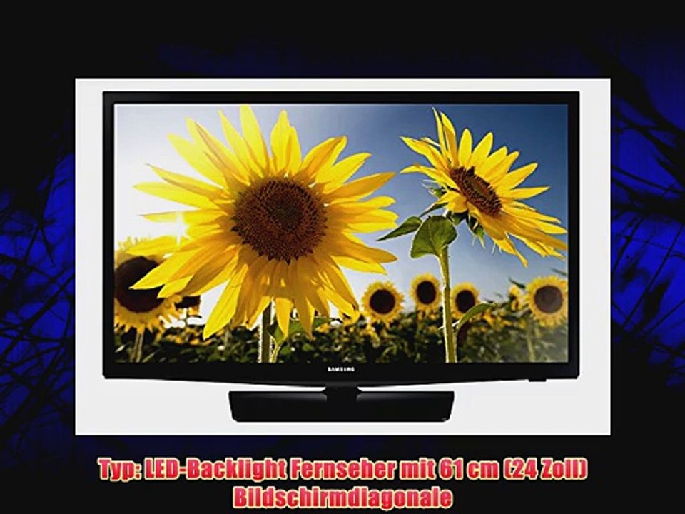 Samsung UE24H4070 61 cm (24 Zoll) LED-Backlight Fernseher (HD-Ready 100Hz CMR DVB-T/C/S2 CI )