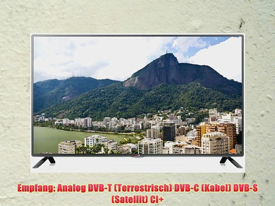 LG 55LB561V 139 cm (55 Zoll) LED-Backlight-Fernseher (Full HD 100Hz MCI DVB-T/C/S CI ) schwarz