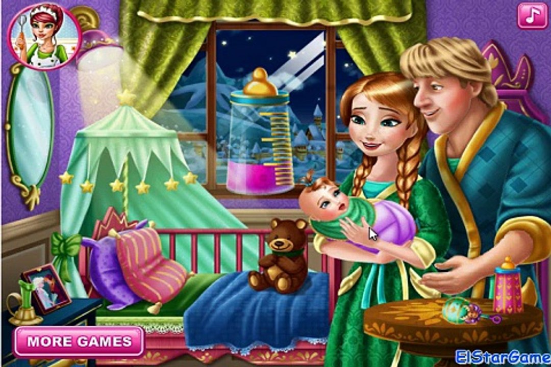 Anna And Kristoff Baby Feeding