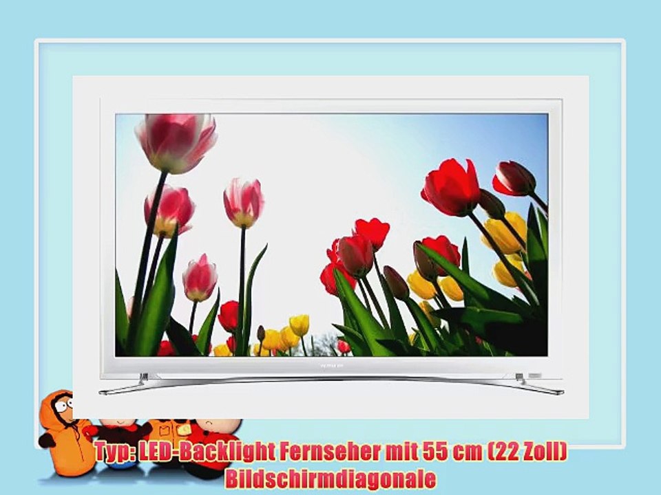 Samsung UE22H5680 547 cm (22 Zoll) LED-Backlight-Fernseher (Full HD 100Hz CMR DVB-T/C/S2 CI