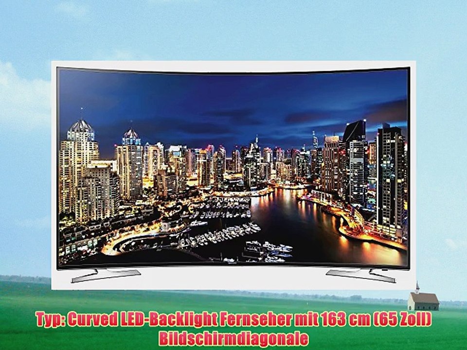 Samsung UE65HU7100 163 cm (65 Zoll) Curved LED-Backlight-Fernseher (Ultra HD 800Hz CMR DVB-T/C/S2