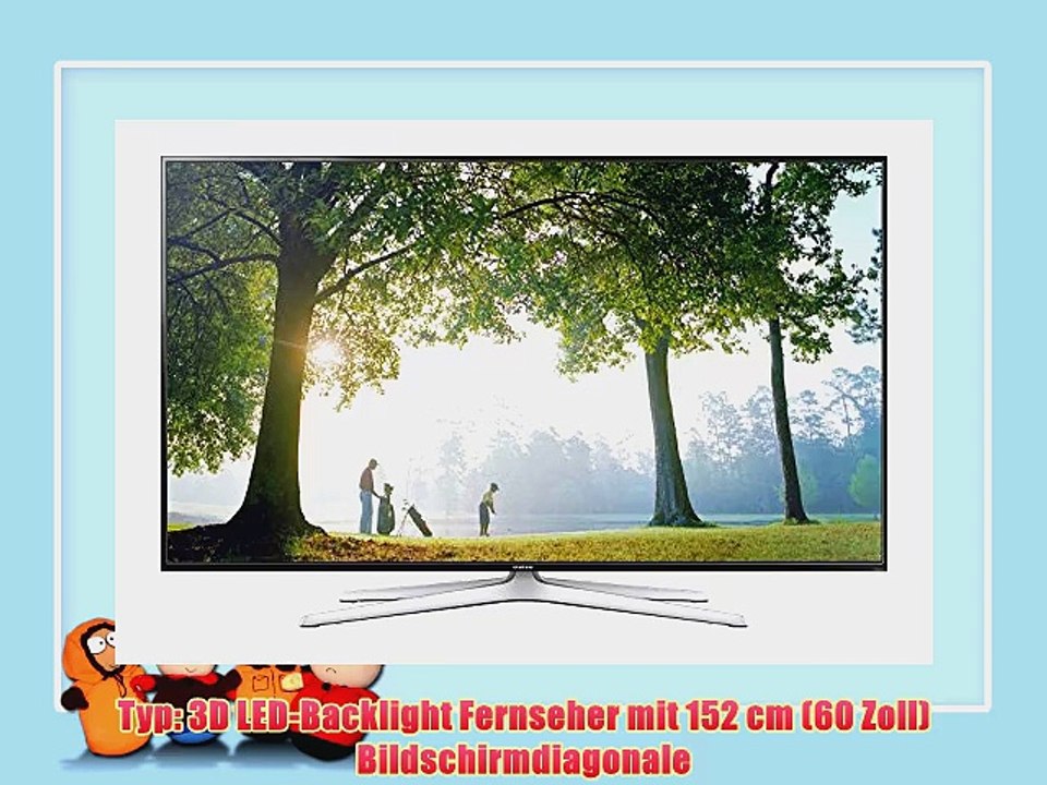 Samsung UE60H6290 152 cm (60 Zoll) 3D-LED-Backlight-Fernseher (Full HD 200Hz CMR DVB-T/C/S2