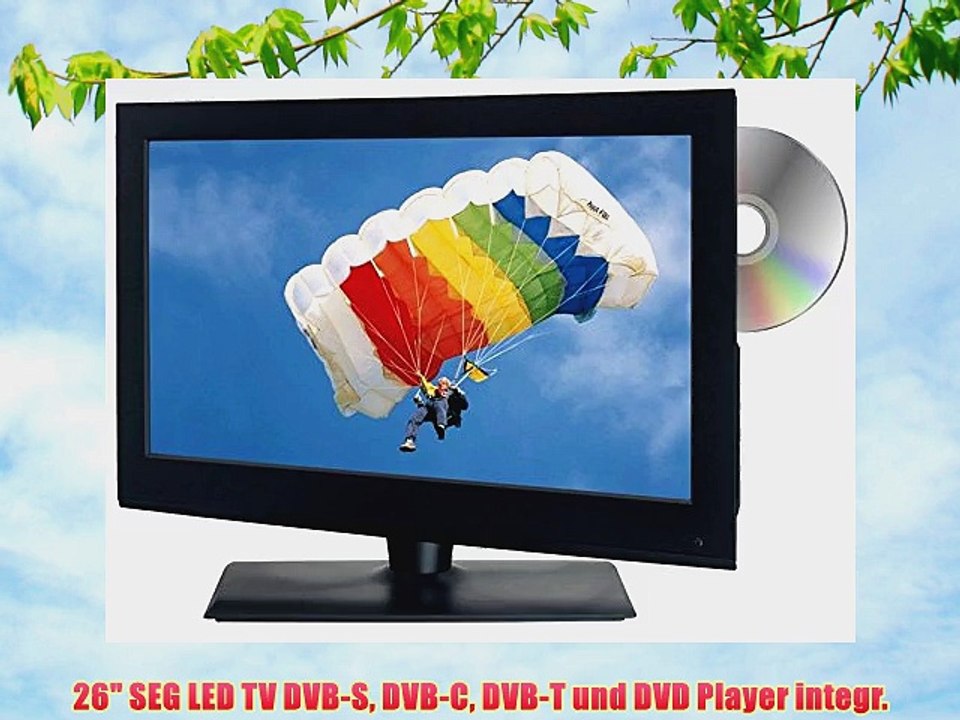 26 SEG LED TV DVB-S DVB-C DVB-T und DVD Player integr.