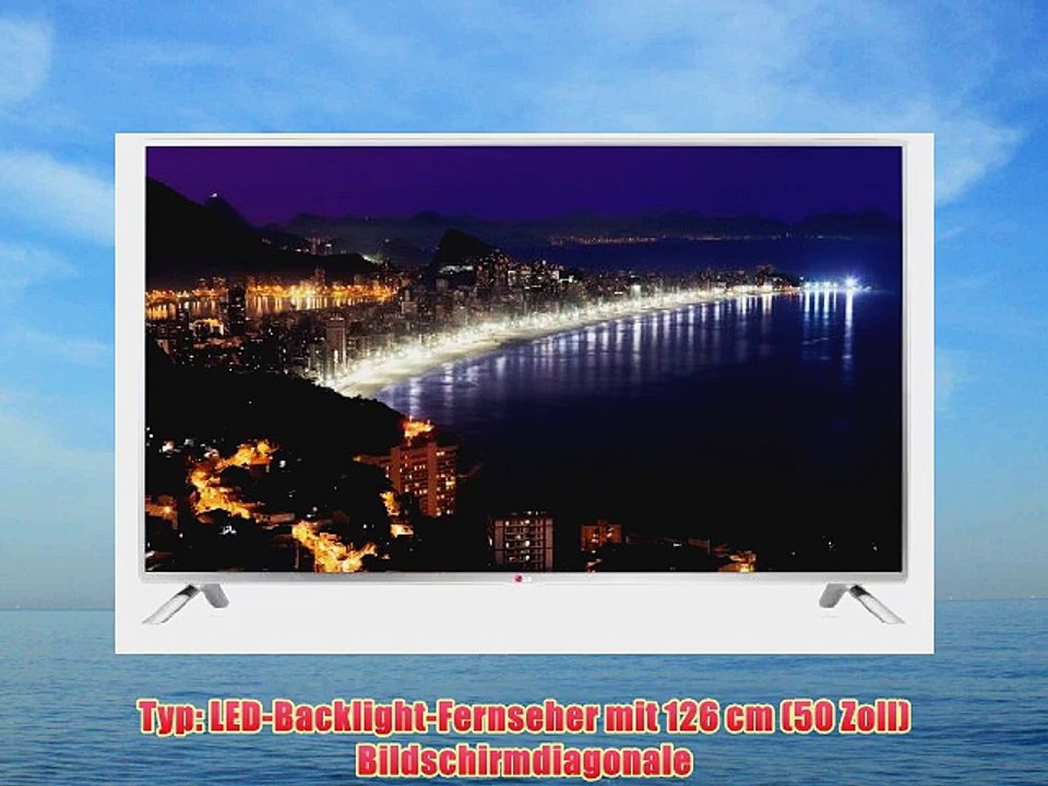 LG 50LB570V 126 cm (50 Zoll) LED-Backlight-Fernseher (Full HD 100Hz MCI DVB-T/C/S CI  Smart