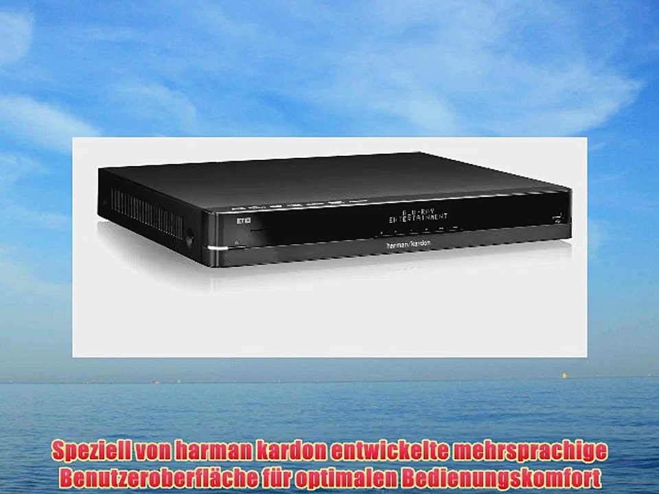 Harman Kardon BDT20 Blu ray Player (HDMI Upscaler 1080p DivX Ultra-zertifiziert USB 2.0)