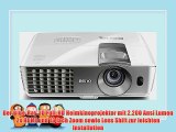 BenQ W1070  3D Heimkino DLP-Projektor (Full HD 1920x1080 Pixel 2.200 ANSI Lumen Kontrast 10.000:1