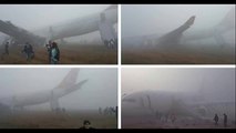 Turkish Airlines Flight 726 Skids Off Runway Durning Landing at Nepal Airport
