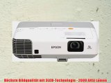 Epson EB-95 LCD-Projektor (XGA 1024 x 768 Pixel  Kontrast 2000:1 2600 ANSI -Lumen) wei?