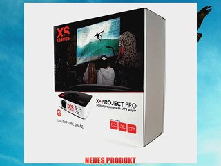 XSories X-Project Pro LED-Videoprojektor 80 Lumen 1920 x 1200 USB 2.0 Wei?