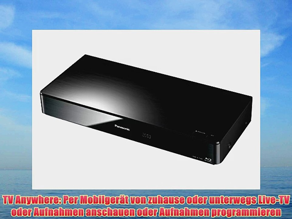 Panasonic DMR-BCT940EG Blu-ray Rekorder 2TB Festplatte (Triple HD DVB-C-Tuner Einkabelfunktion