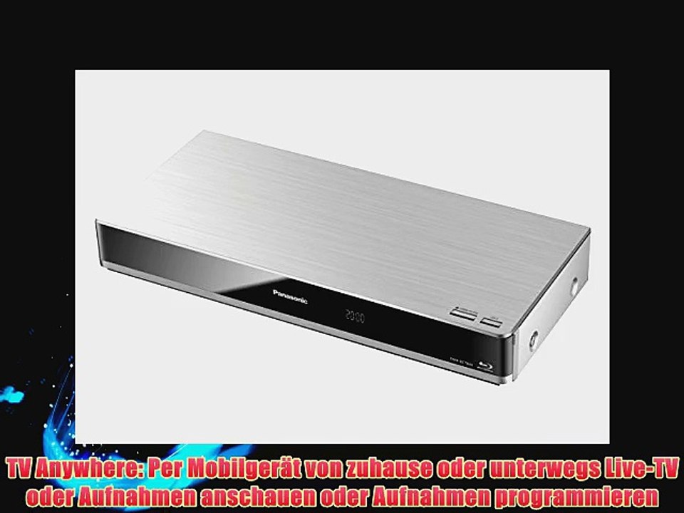 Panasonic DMR-BCT845EG Blu-ray Rekorder 1TB Festplatte (Twin HD DVB-C-Tuner Einkabelfunktion