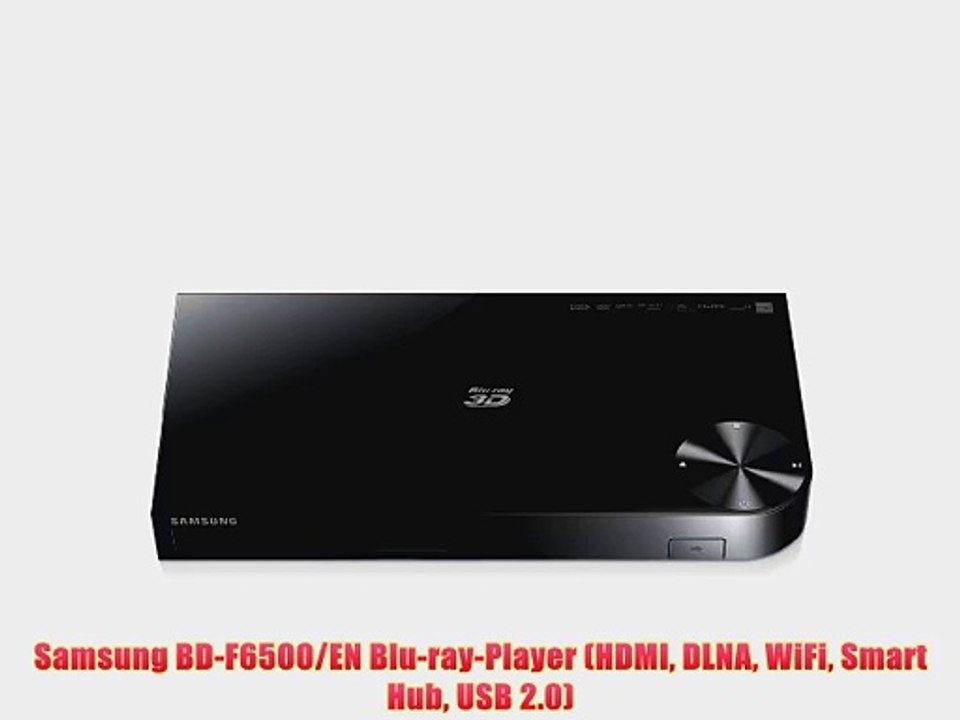 Samsung BD-F6500/EN Blu-ray-Player (HDMI DLNA WiFi Smart Hub USB 2.0)