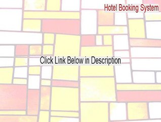 Hotel Booking System Full - Instant Download