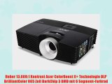 Acer X1383WH DLP-Projektor (Native WXGA Kontrast 13000:1 1280 x 800 Pixel 3100 ANSI Lumen)