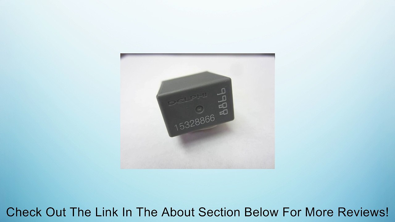 Genuine GM Delphi 4 Pin Fuse Box Relay # 15328866 / 8866 - Set of 4 Review