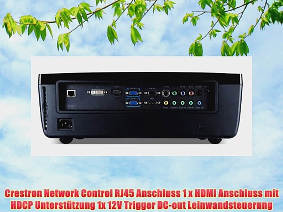 Acer P7215 XGA DLP-Projektor (6.000 ANSI Lumen 1.024 x 768 Pixel Kontrast 2.100:1 RJ45 Anschluss
