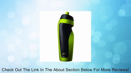 NIKE Sport Water Bottle 20oz - Lime/Black (Genuine) Review