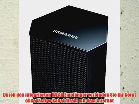 Samsung HT-H5500 5.1 3D Blu-ray-Heimkinosystem (1000W WLAN Bluetooth Smart TV) schwarz
