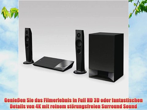 Sony BDV-N7200W 5.1 Blu-ray Heimkinosystem (1200 Watt 4K UltraHD Upscaling 3D Wireless-LAN