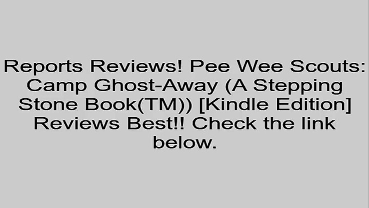 Download Pee Wee Scouts: Camp Ghost-Away (A Stepping Stone Book(TM)) [Kindle Edition] Review