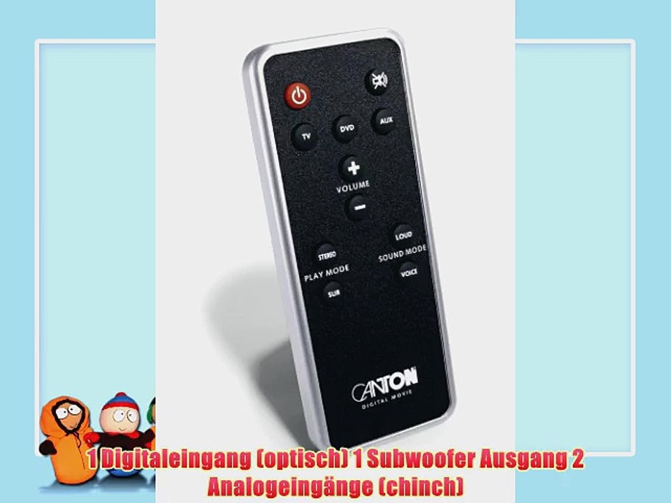 Canton DM 8.2 Virtual Surround System (100) Watt) seidenmatt schwarz