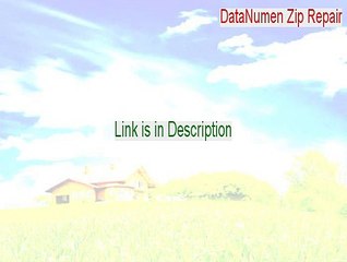 DataNumen Zip Repair Free Download (Download Now 2015)