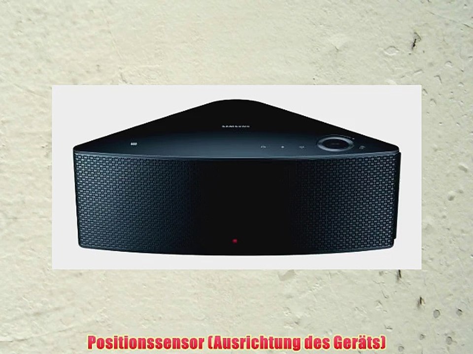 Samsung M5 WAM 550 Wireless-Multiroom Lautsprecher (WiFi Bluetooth NFC TV Sound-Connect DLNA)