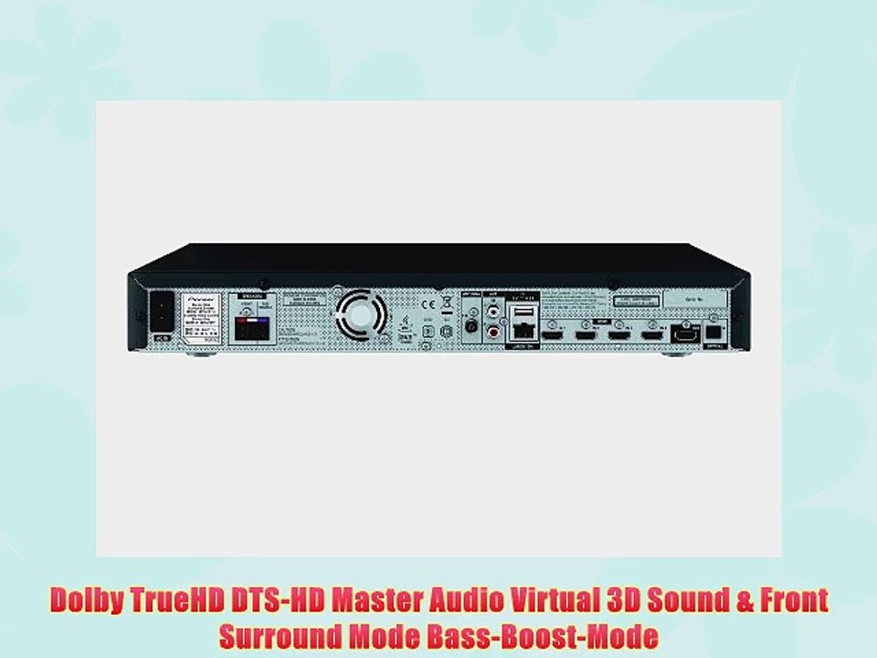 Pioneer MCS-FS131 2.1 Blu-ray Heimkino System (3D HDMI DLNA Internetradio USB Karaoke Funktion