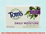 Tom's of Maine Moisturizing Bar Daily 4-Ounces Bars (Pack of 6)