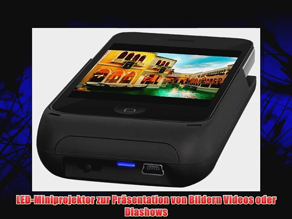 TrekStor i.Gear lumio Mini-Projektor f?r Apple iPhone 4/4S