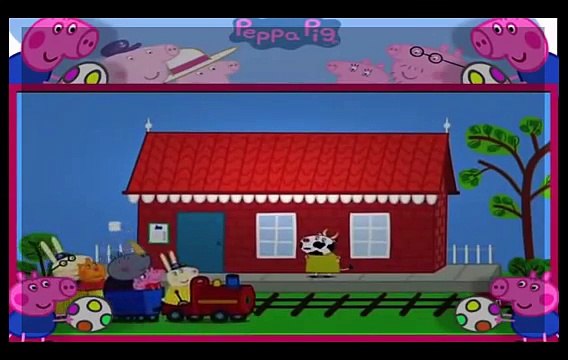 La Cerdita Peppa Pig T4 en Español, Capitulos Completos HD Nuevo 4x18 El Tren del Abuelo Pig al