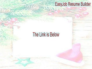 EasyJob Resume Builder Keygen [Download Here]
