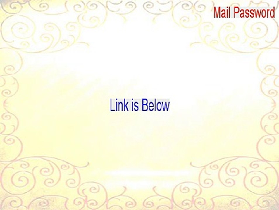 Mail Password Free Download (Instant Download 2015)