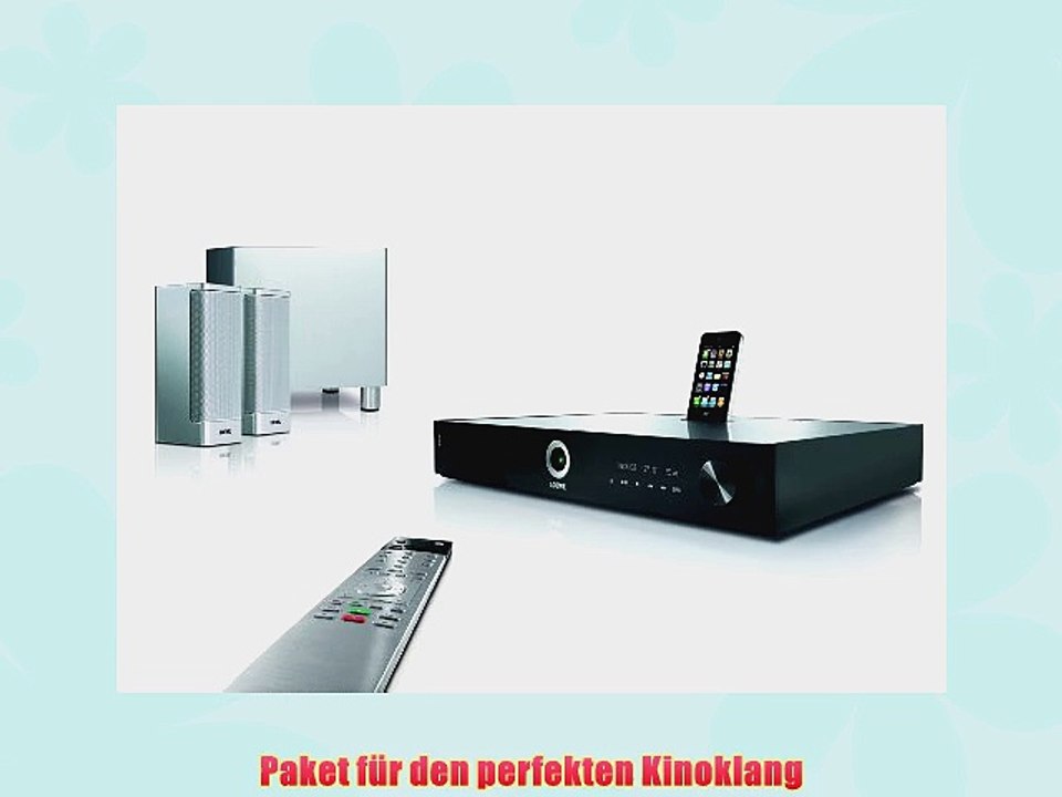 Loewe 50213T00 Home Cinema Set 2.1 3D-Blu-ray-Heimkinosystem Aluminium/silber
