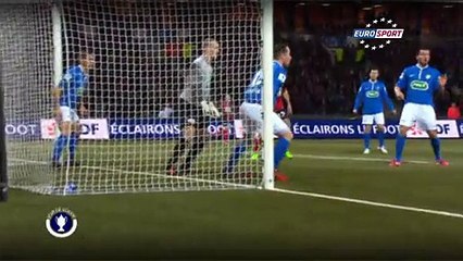 Concarneau	1-2	Guingamp (Coupe de France) goals and highlights 05/03/2015 HQ