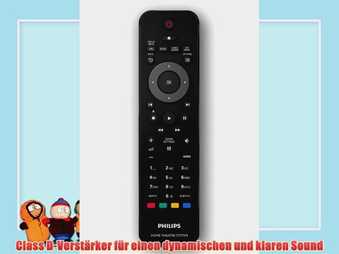 Philips HTS3231/12 2.1 Blu-ray Heimkino-System (HDMI Upscaler 1080p 3D Ready DivX-zertifiziert