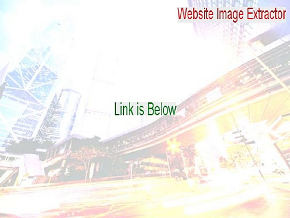 Website Image Extractor Crack [Free Download 2015]
