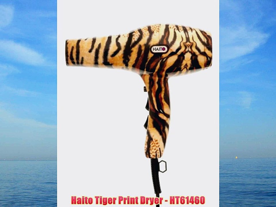Haito Tiger Print Dryer - HT61460