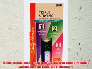 Sally Hansen Triple Strong Gel Fortifier 13 ml (Blister) (3-Pack)