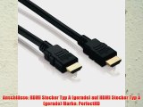 HDMI Kabel Stecker A -Stecker A (schwarz) von PerfectHD - 20 Meter - 10 St?ck