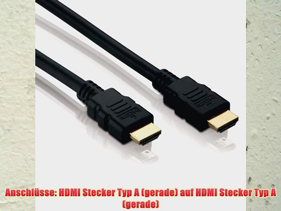 HDMI Kabel Stecker-Stecker (A-A) Ethernet - PerfectHD - 20 Meter - 6 St?ck
