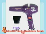 ETI Turbodryer 2000 Professional Salon Hairdryer - Aubergine Purple