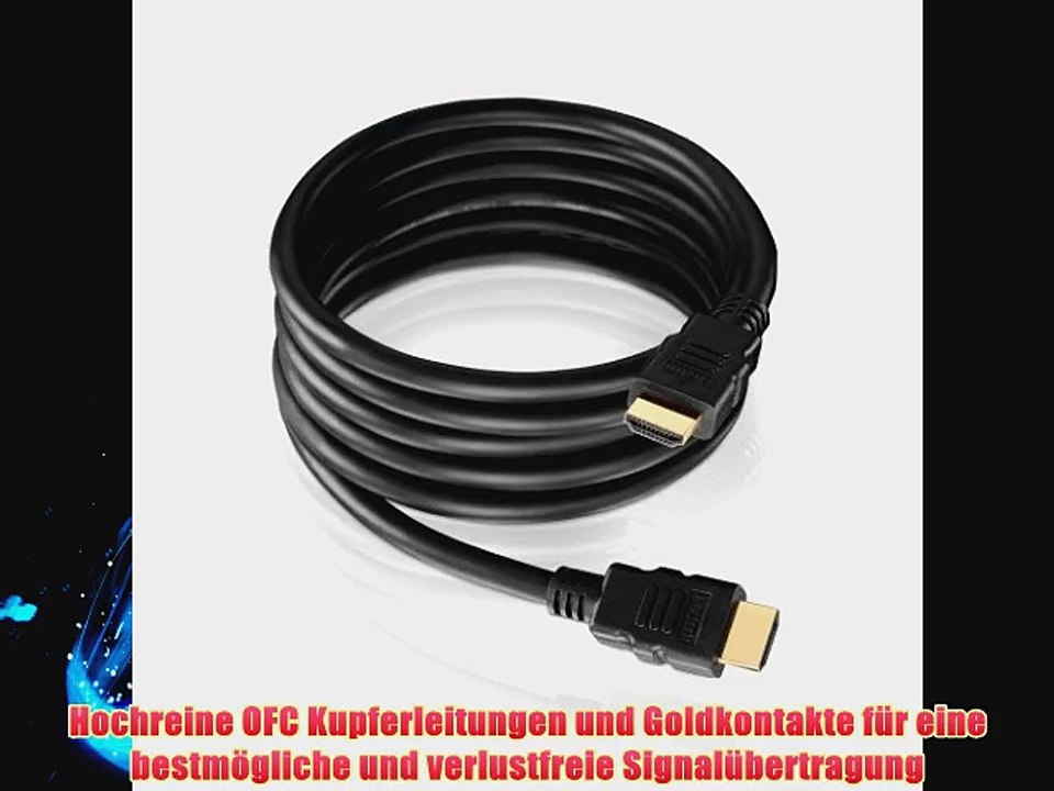 HDMI-Kabel von PerfectHD - Stecker-Stecker (Neue Version) - 20 Meter - 9 St?ck