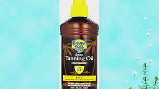 Banana Boat Dark Tanning Oil - SPF 4 (Pack of 3)