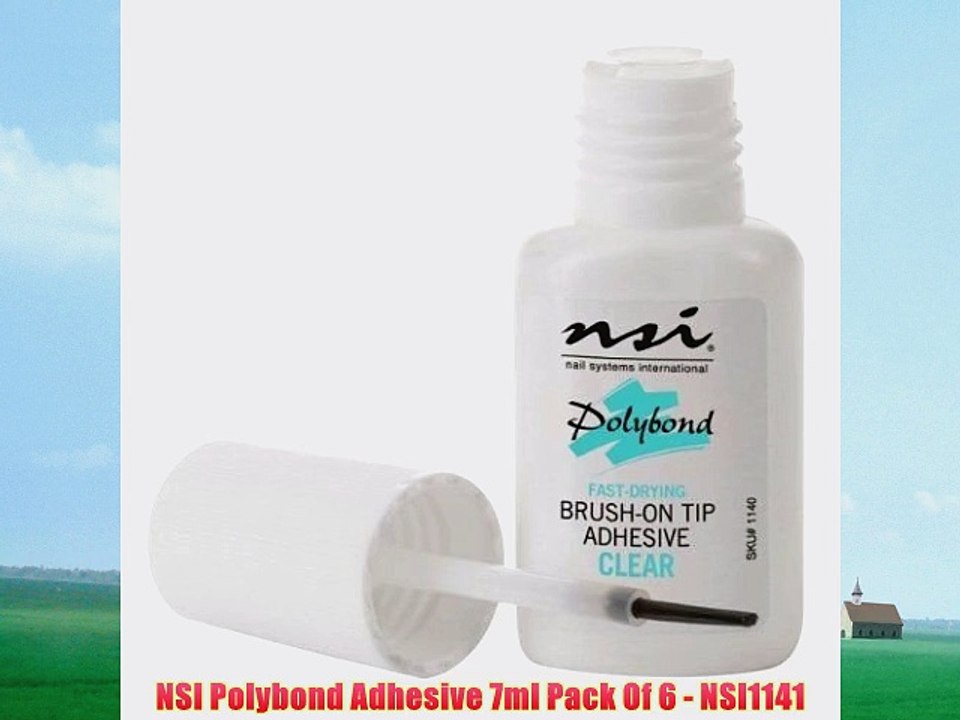 NSI Polybond Adhesive 7ml Pack Of 6 - NSI1141